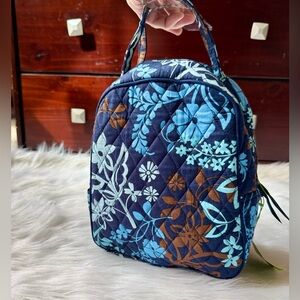 Vera Bradley Lunch Bunch Java Floral Quilted Lunch Bag NWT